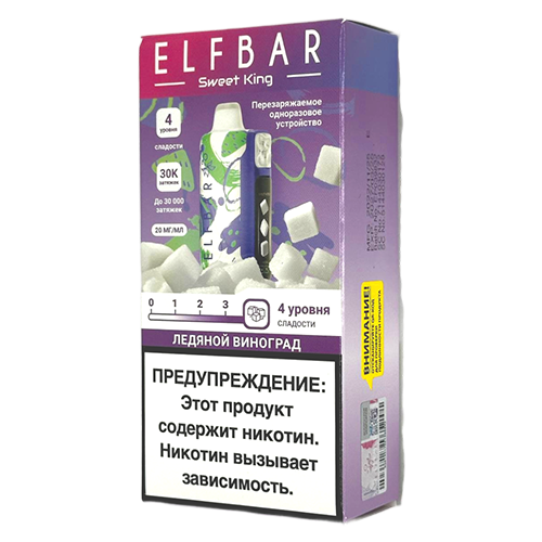 Купить ELFBAR 30000 SWEET KING в NikoStore